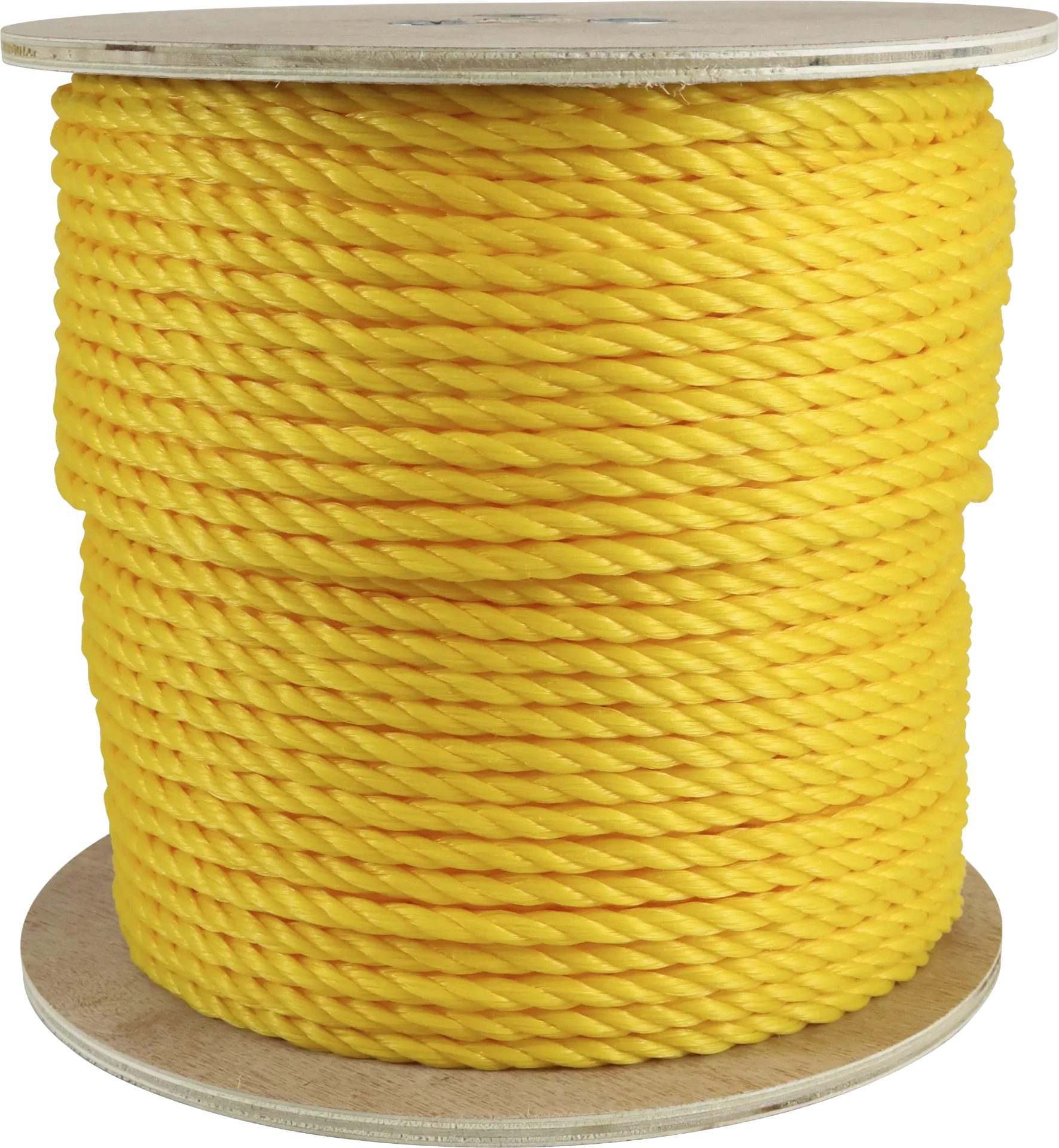 Twisted Poly Rope - Yellow - 1/2" x 400'